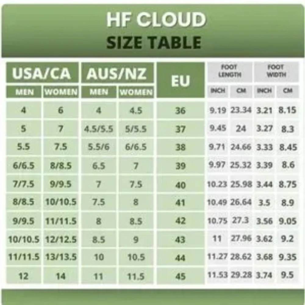 Hike Footwear HF Cloud Series Barefoot Sneaker EU 43  M 10/10.5 W 12/12.5